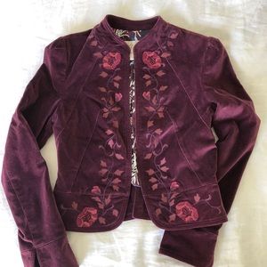 Velvet jacket